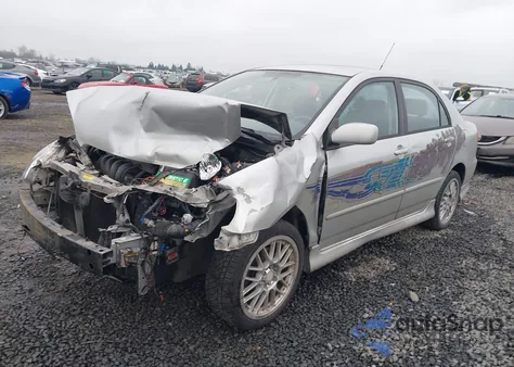 2003 Toyota Corolla S z USA, uszkodzony, nr VIN 1NXBR32EX3Z016479